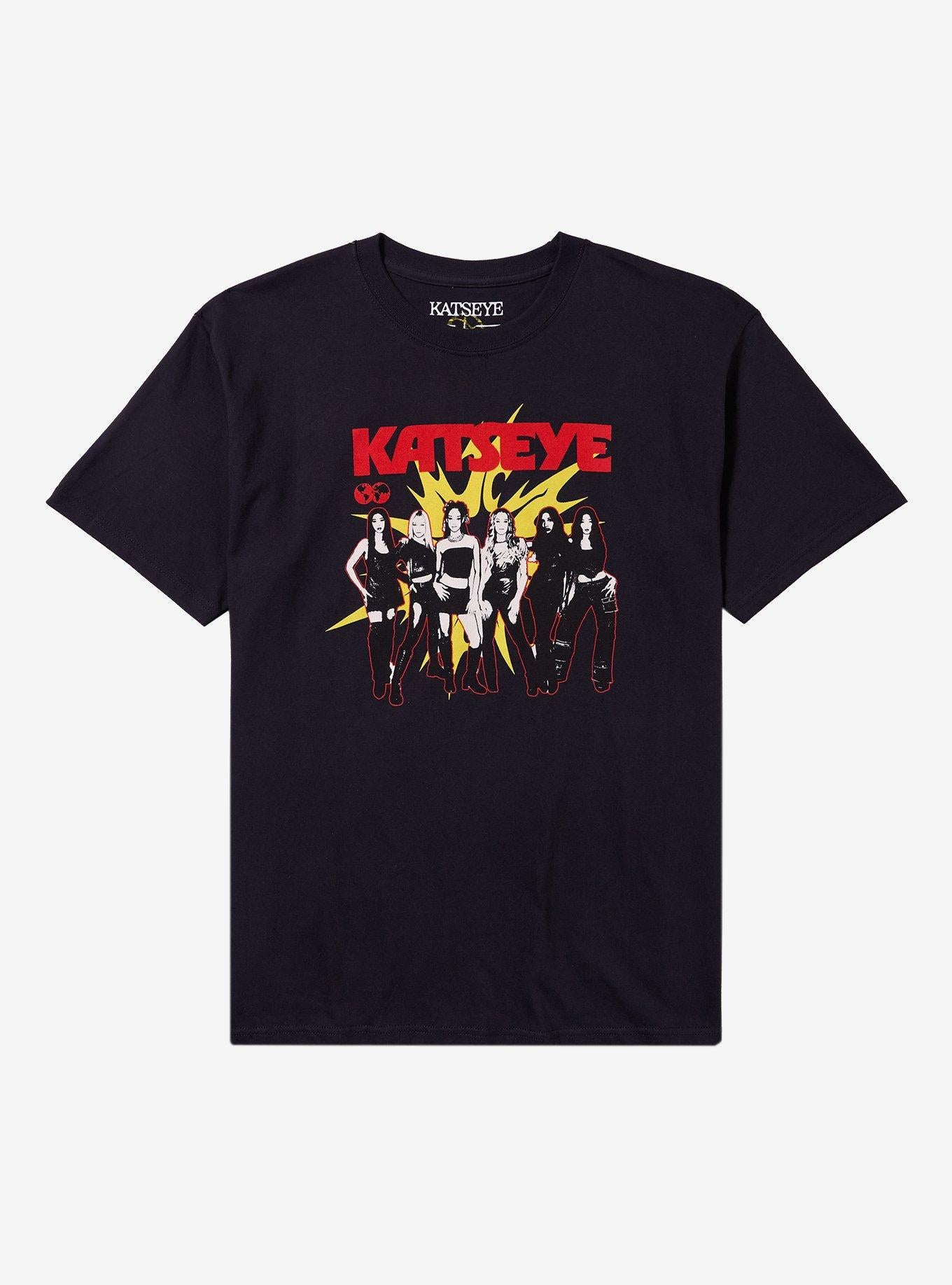 KATSEYE Group Tonal TShirt Hot Topic Exclusive Graphic Tee | Graphic Tee | Unisex Shirt | Best-Selling Design