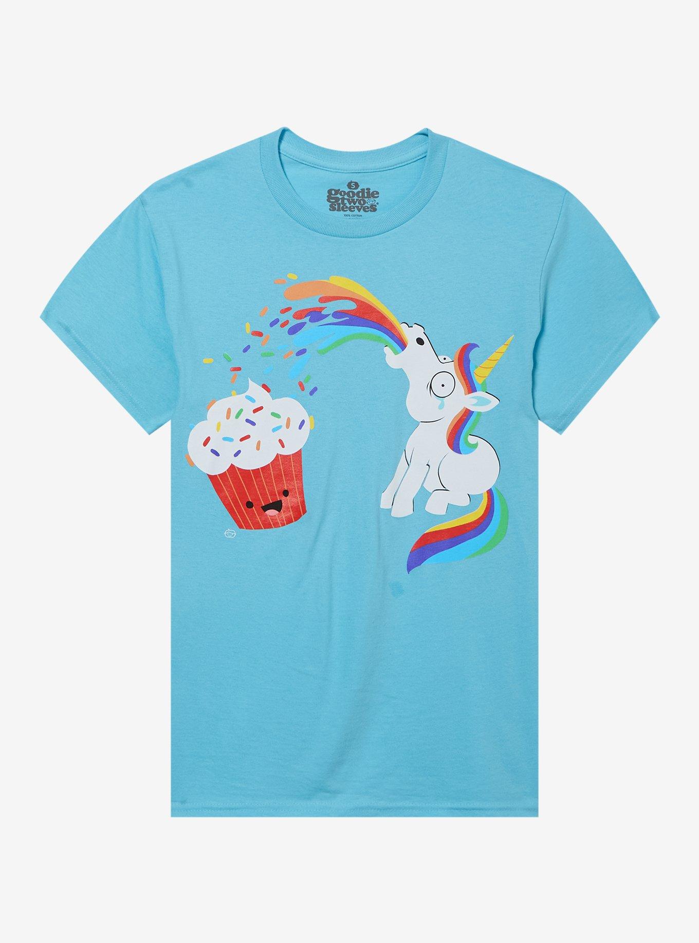 Unicorn Cupcake T Shirt By Goodie Two Sleeves T Shirt Streetwear Style Humor Gift