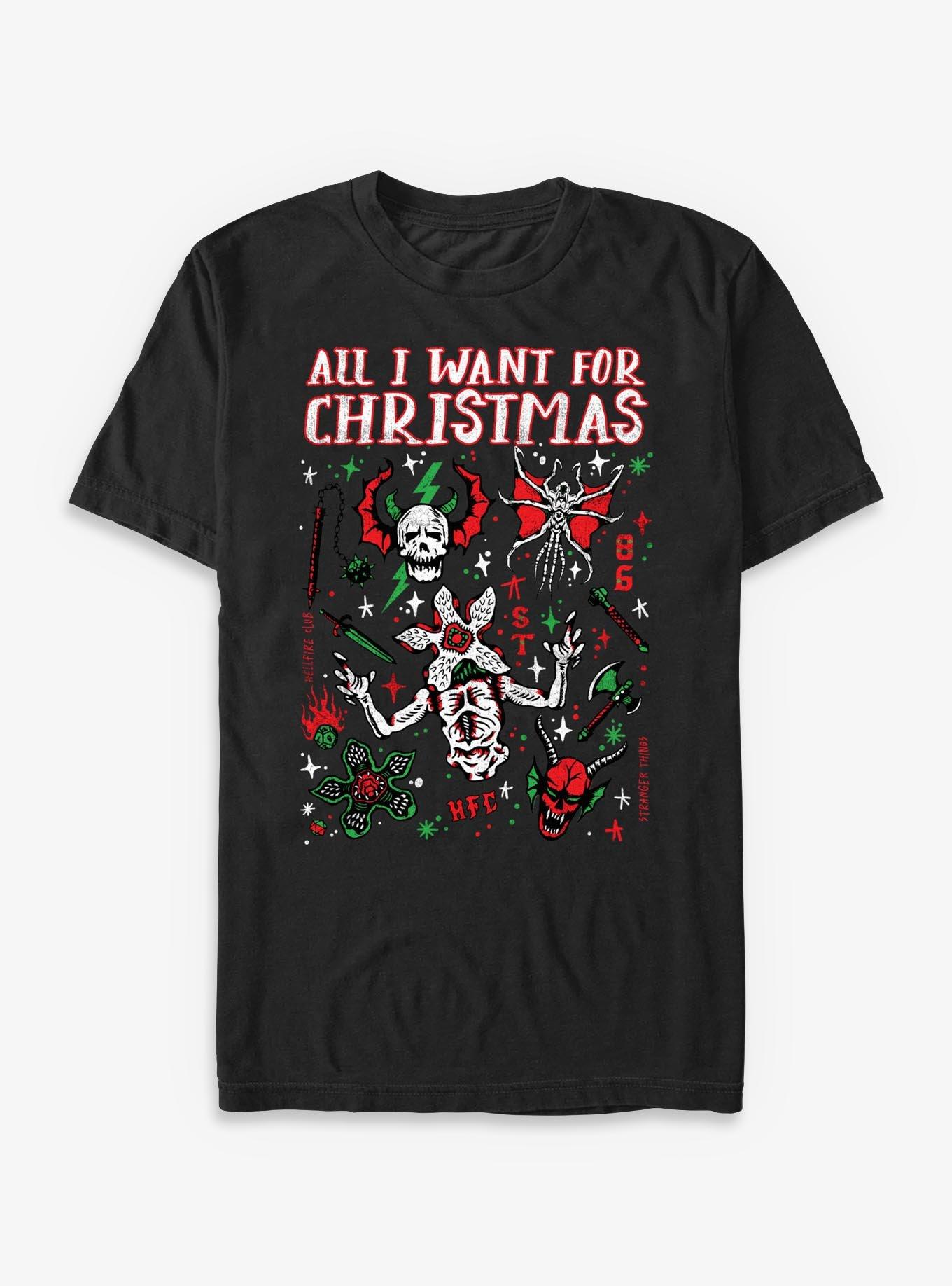 Stranger Things Christmas Flash Sheet T-Shirt T-Shirt | Top Trending Artwork | Perfect For Daily Wear