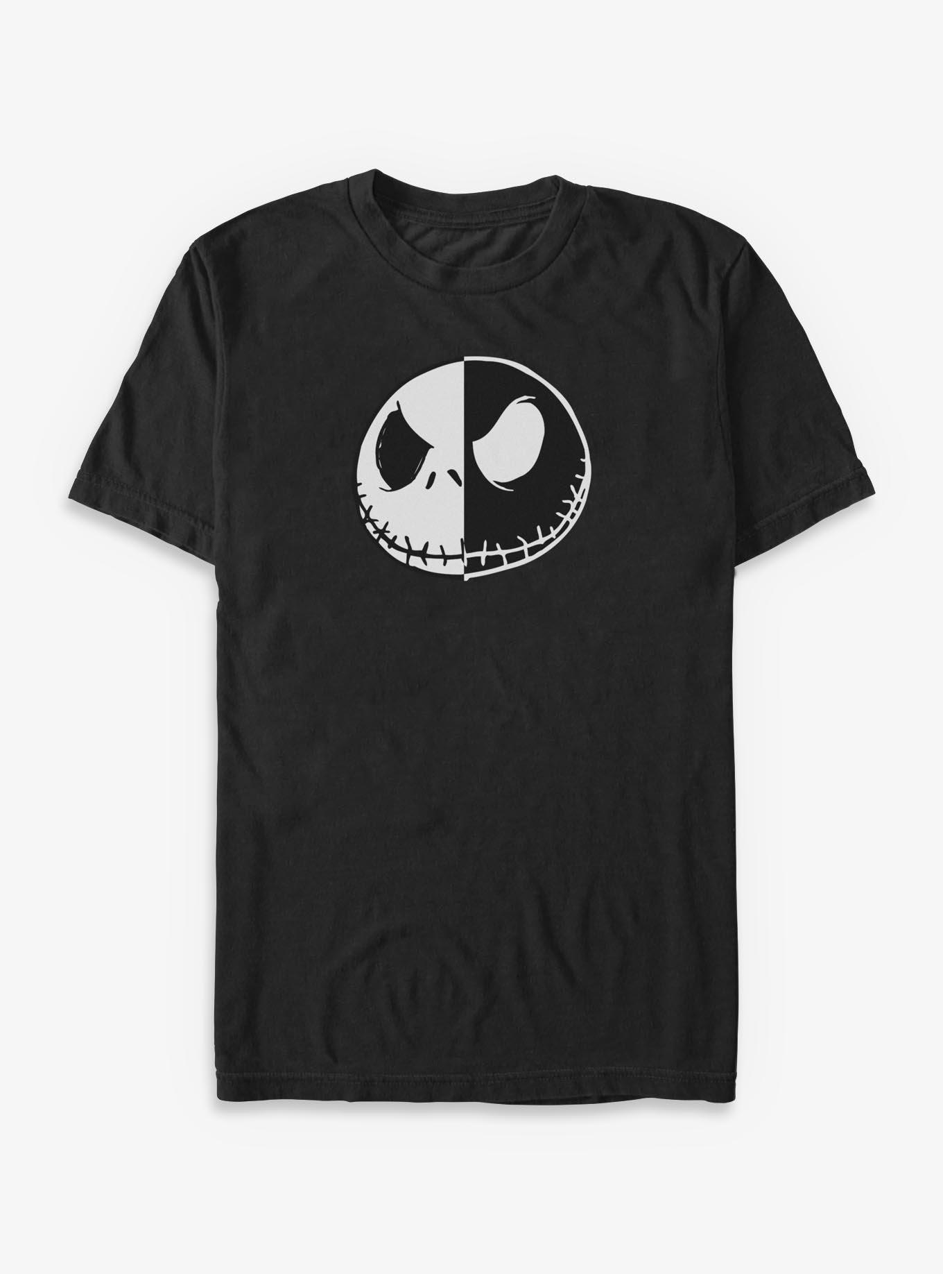 Disney The Nightmare Before Christmas Jack Inverse Big Tall T-Shirt T-Shirt | Exclusive Art Design | Trending Now