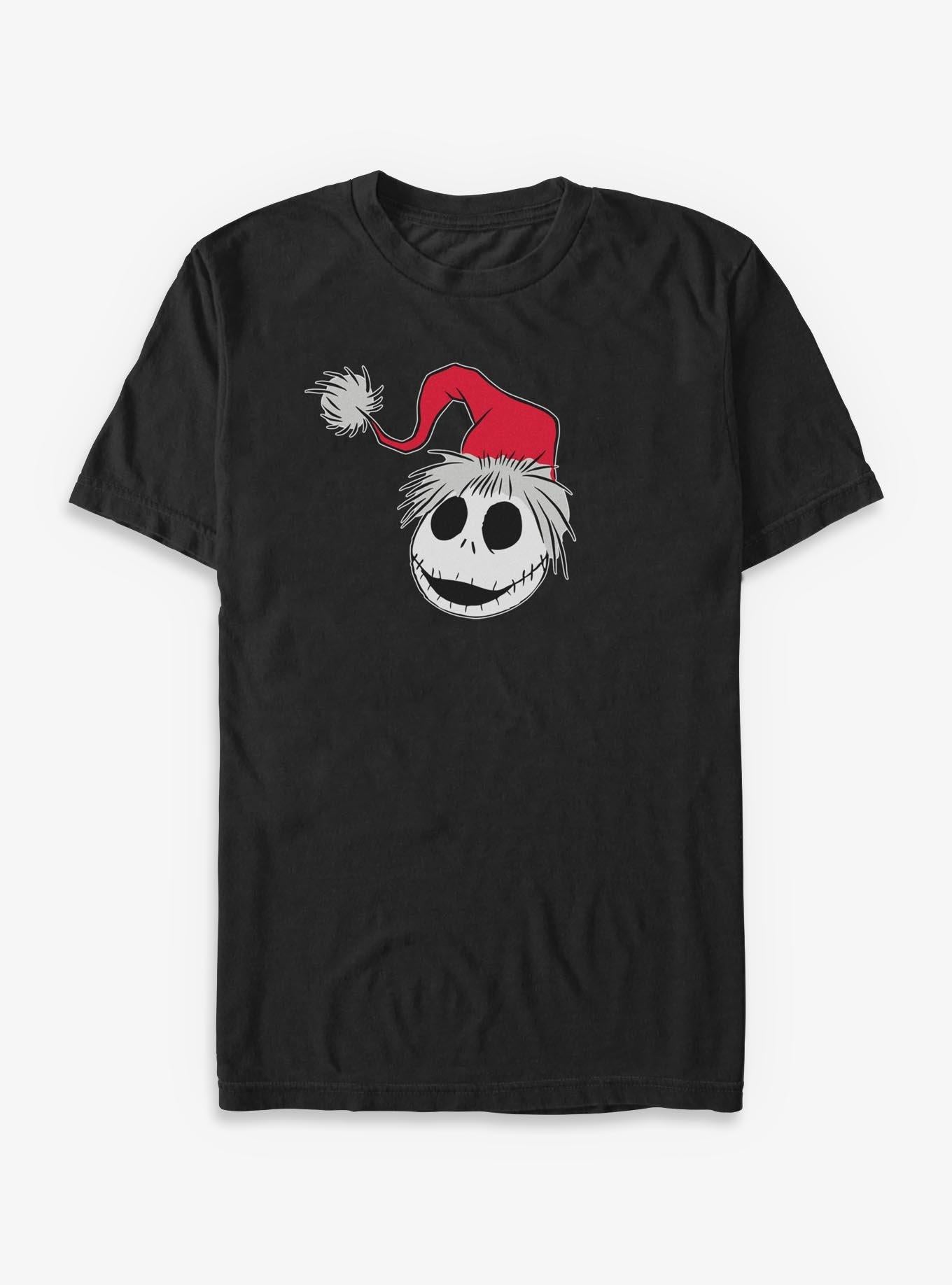 Disney The Nightmare Before Christmas Jack Santa Claus Big Tall T-Shirt T-Shirt | Bold Graphic Edition | Great Gift Idea