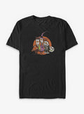 Disney The Nightmare Before Christmas Troublemakers Trio Shock Lock Barrel Big Tall T-Shirt T-Shirt | Bold Graphic Edition | Must-Have Style
