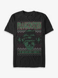 Universal Monsters Frankenstein Ugly Sweater T-Shirt | Premium Unisex T-Shirt, Trending Graphic Tee