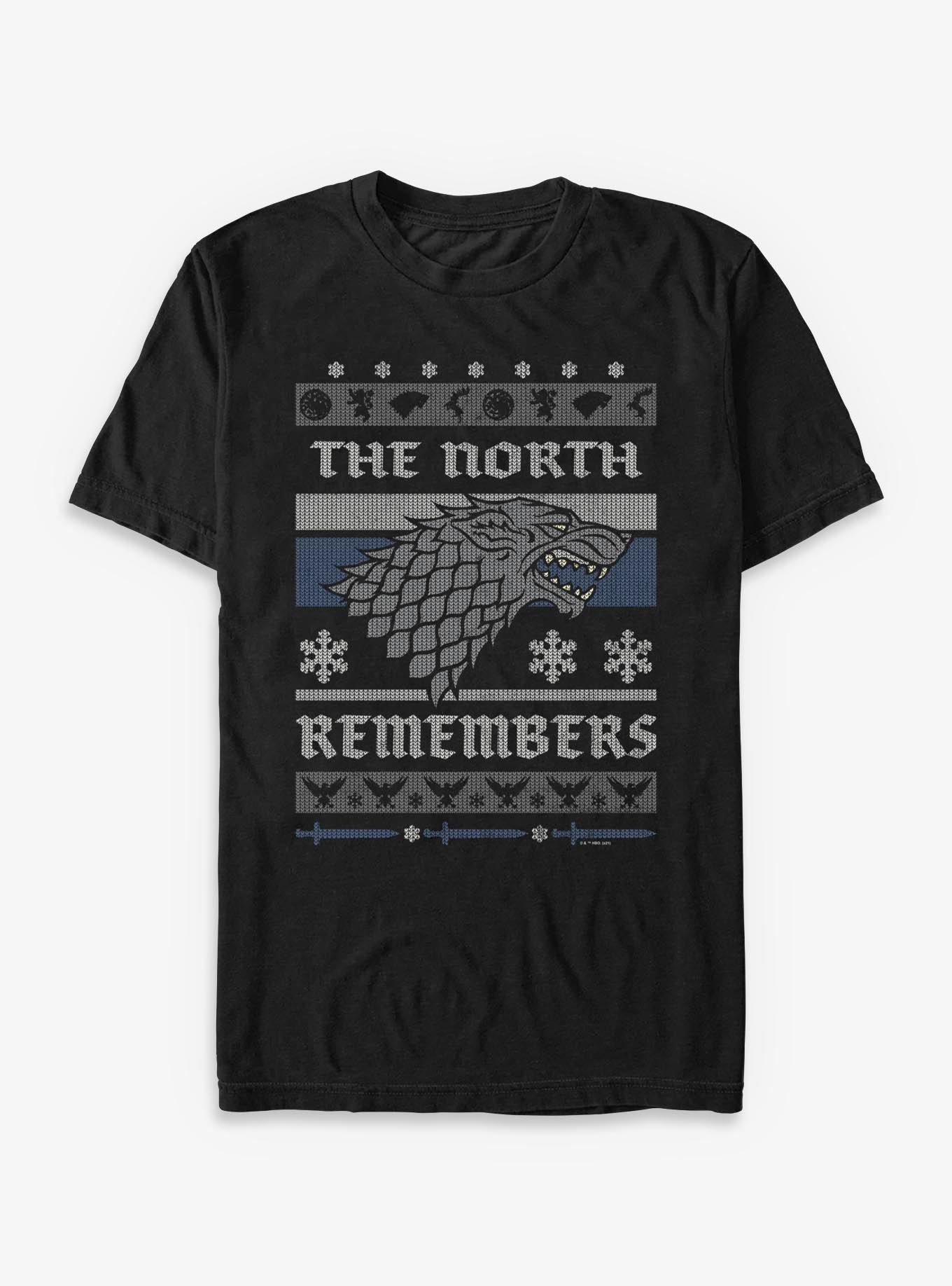 Game Of Thrones North Remembers Ugly Sweater T-Shirt | Premium Unisex T-Shirt, Trending Graphic Tee