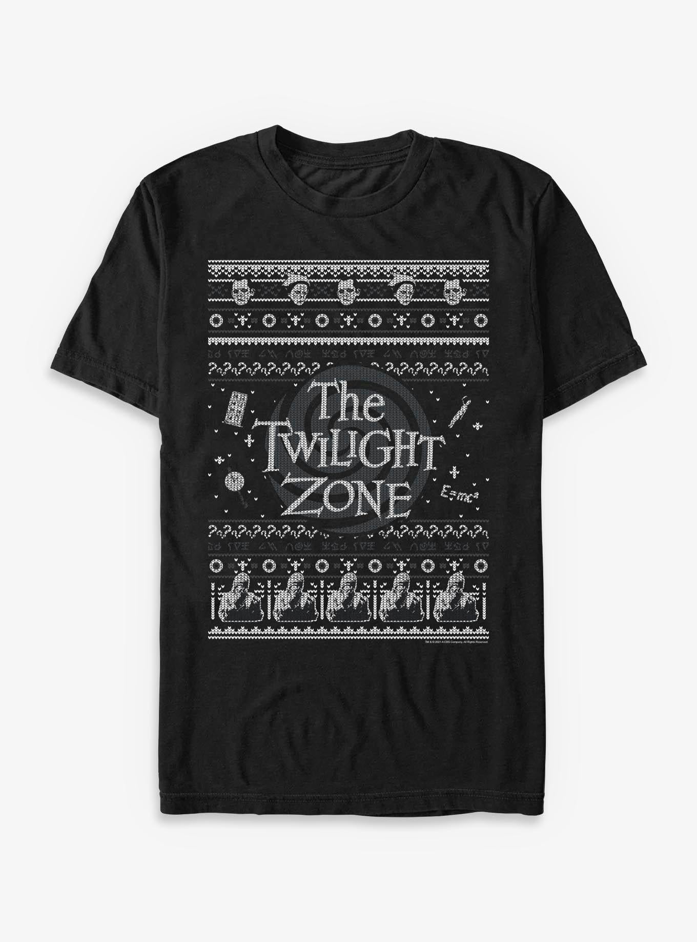 The Twilight Zone Ugly Sweater Zone T-Shirt | Premium Unisex T-Shirt, Trending Graphic Tee