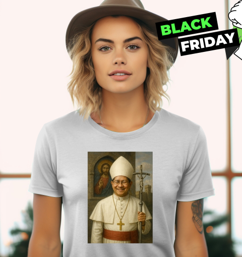Cardinal Luis Antonio Tagle Pope Francis Women039S T Shirt