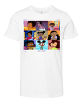 Black Girls Cartoon Grl Pwr Premium Youth T Shirt