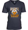 Baseball Is The Best Game In The World V Neck T Shirt