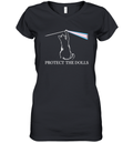 Cat Rock Music Trans Pride Protect The Dolls Women039S V Neck T Shirt