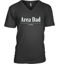 Area Dad Headline V Neck T Shirt