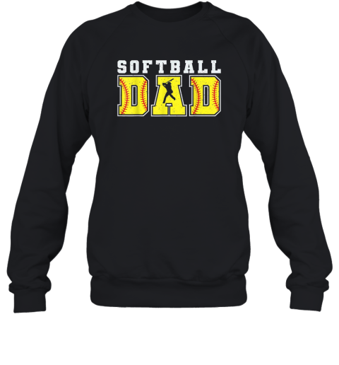Dad Life Softball Baseball Grandpa Father039S Day Sweatshirt