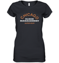 Chicago Clock Management Supervisor Women039S V Neck T Shirt