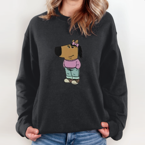 Chill Girl Meme Sweatshirt