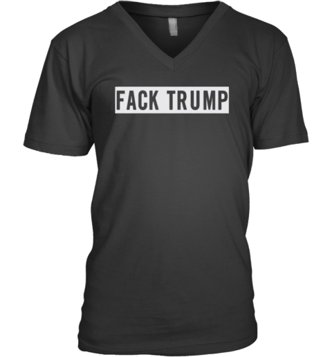 Eminem Fack Trump V Neck T Shirt