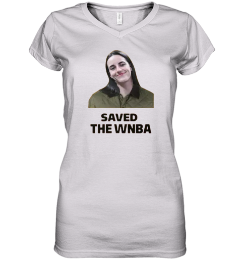 Caitlin Clark Saved The Wnba Women039S V Neck T Shirt