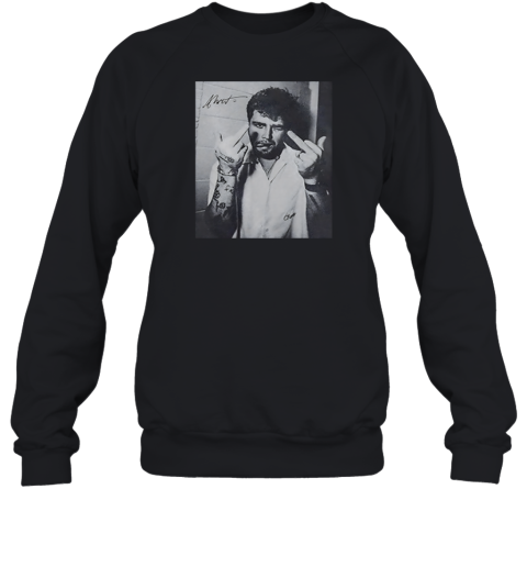 Alex Warren Face Middle Finger Tour 2025 Sweatshirt