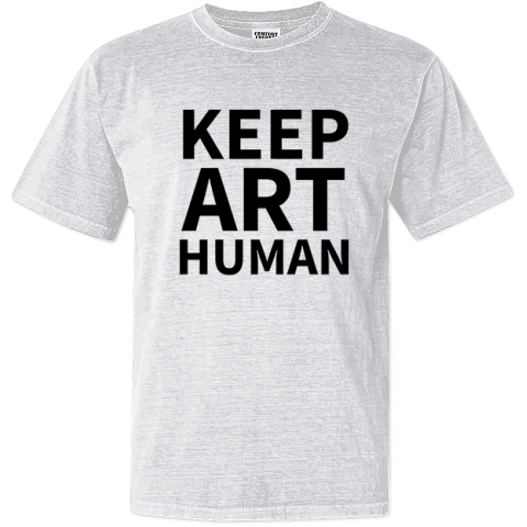 Alok Keep Art Human Dyed Heavyweight T Shirt