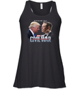 Captain America Civil War Trump Vs Elon Racerback Tank
