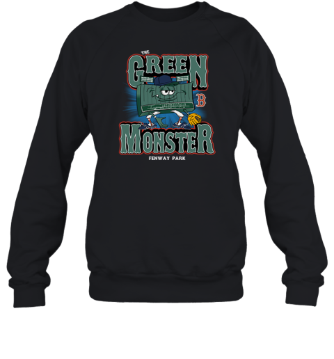 Boston Red Sox The Green Monster Fenway Park Sweatshirt