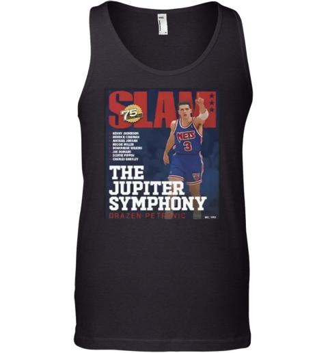 Drazen Petrovic The Jupiter Symphony Slam Cover Tank Top