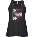 Biden 2020 The Empire Strikes Back Trump 2024 Return Of The Jedi Racerback Tank