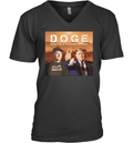 Elon Musk And Trump Doge Department Of Government Efficiency 2024 V Neck T Shirt