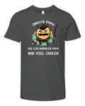 Angler Papa Wie Ein Normaler Papa Nur Viel Cooler Premium Youth T Shirt
