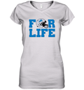 Detroit Lions For Life Nfl Women039S V Neck T Shirt