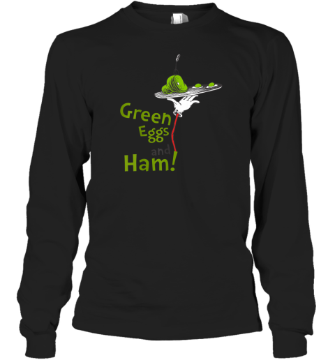 Dr Seuss Green Eggs And Ham Long Sleeve T Shirt