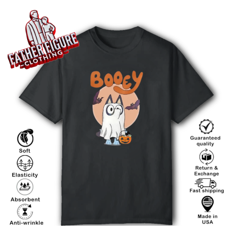 Bluey Ghost Boo Booey Halloween 2024 T Shirt
