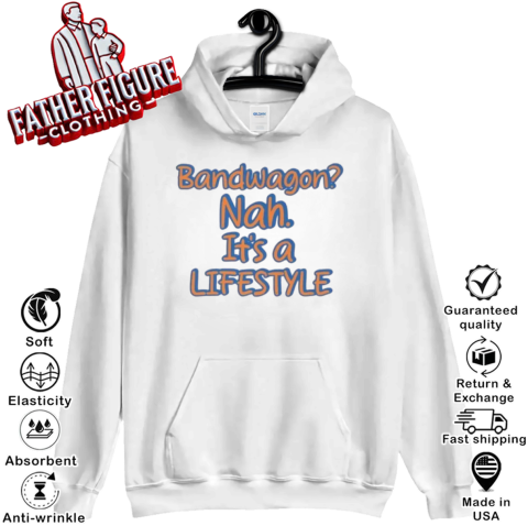 Bandwagon Or Lifestyle Ny Knicks 2025 Playoffs Nba Hoodie