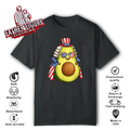 Cute Avocado American Flag Cape 4Th Of July America Usa T Shirt