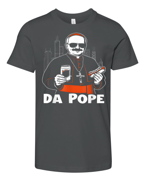 Chicago Pope Leo Xiv Da Pope Premium Youth T Shirt
