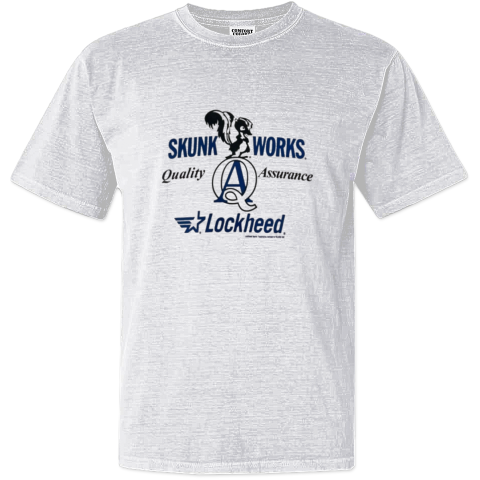 Buzz Ricksons Skunk Works Dyed Heavyweight T Shirt