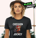 Chicken Jockey Fun Gag Novelty Women039S T Shirt