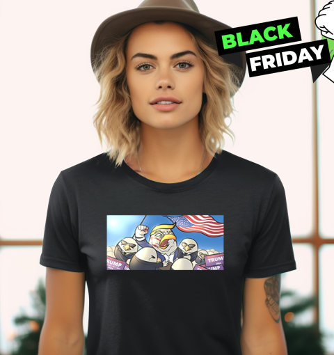 Donald Trump American Eagle Women039S T Shirt