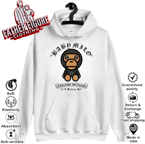 Chrome Hearts A Bathing Ape Baby Milo Hoodie