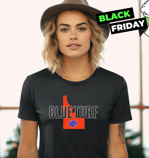 Boise State Broncos Hometown Blue Turf Women039S T Shirt