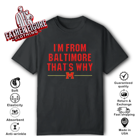 Derik Queen I039M From Baltimore That039S Why T Shirt