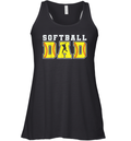 Dad Life Softball Baseball Grandpa Father039S Day Racerback Tank