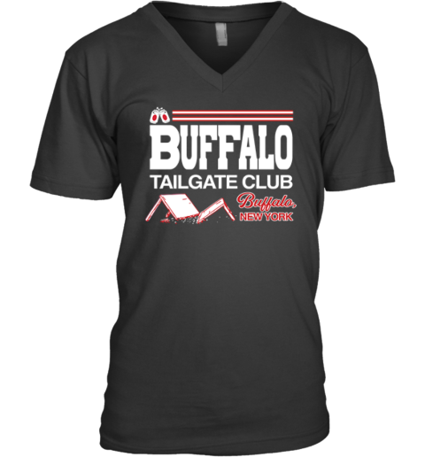Buffalo Tailgate Club V Neck T Shirt