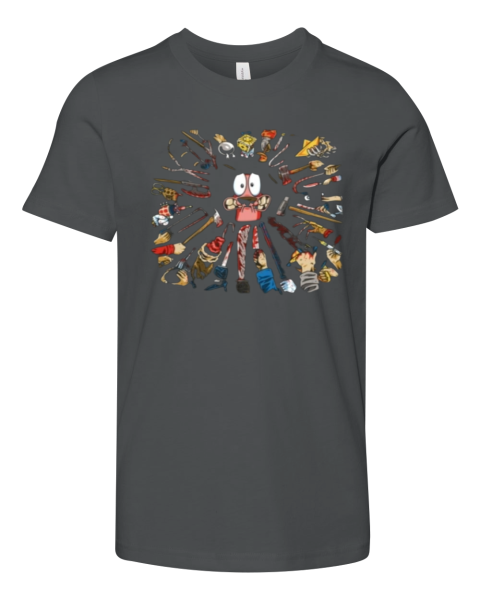 Courage Wick Courage The Cowardly Dog Premium Youth T Shirt