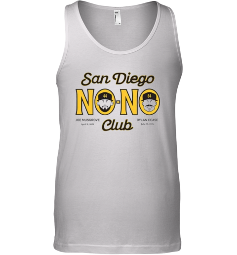 Dylan Cease Joe Musgrove San Diego No No Club Tank Top