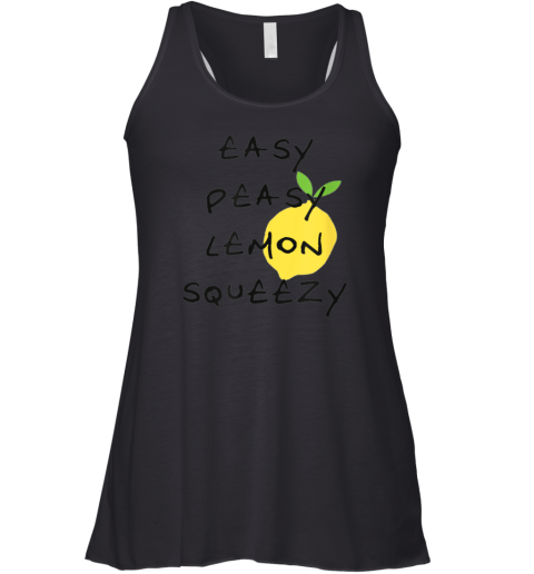 Easy Peasy Lemon Squeezy Saying Racerback Tank
