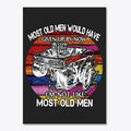 Most Drag Racing Old Men - Sticker | Premium Unisex T-Shirt