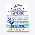 To My Son Graphic T Shirt