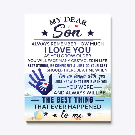 To My Son Graphic T Shirt
