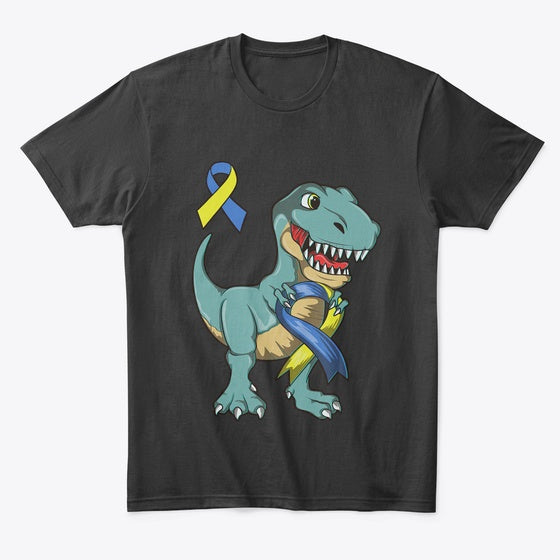 Dinosaur Down Syndrome Graphic T Shirt