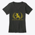 Womens Premium V Graphic T Shirt
