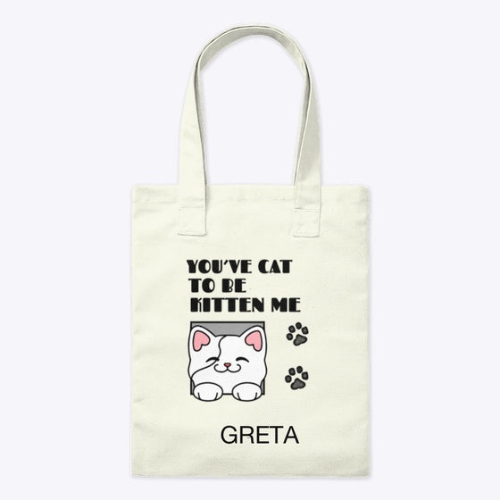 Personalized Cat Tote | Premium Unisex T-Shirt, Trending Graphic Tee